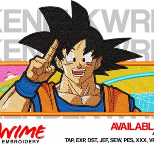 Goku Embroidery T-shirt