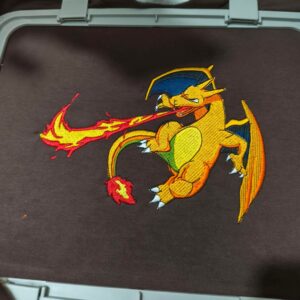 Pokémon “Charizard” Embroidery T-shirt