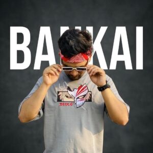 Bankai Bleach Embroidery T-shirt
